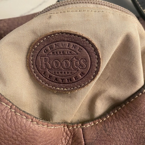 Roots Bags Roots Shoulder Leather Bag Taupe Pebbled Leather Poshmark
